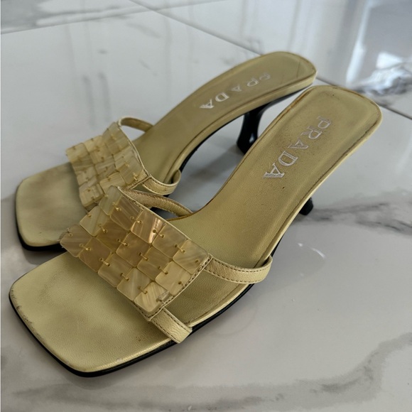 PRADA Vintage Kitten Heel - Picture 1 of 4